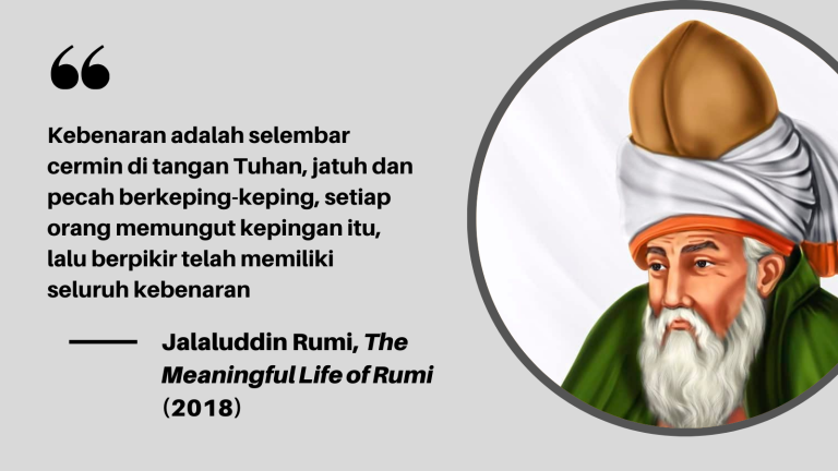 Memahami Kebenaran Sejarah melalui Jalaluddin Rumi