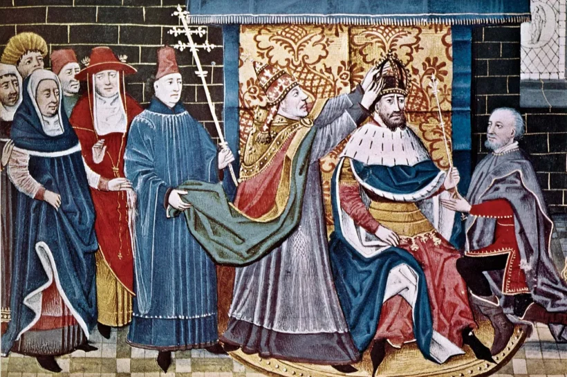 Paus Leo III dan Charlemagne